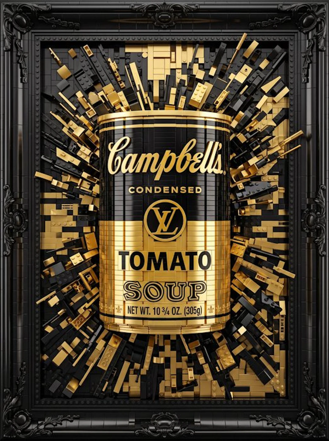 Artxlife - Lego Campbell's Gold Tomato Soup