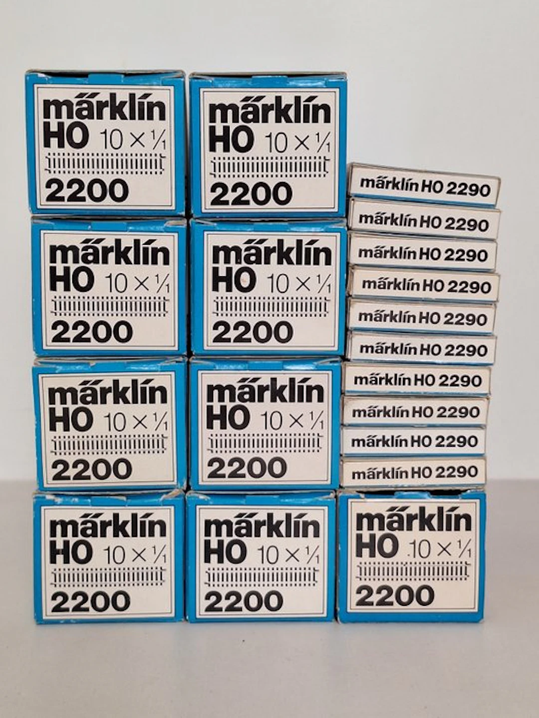 Märklin H0 - K-rails 2200 en 2290 - Model train tracks (100)