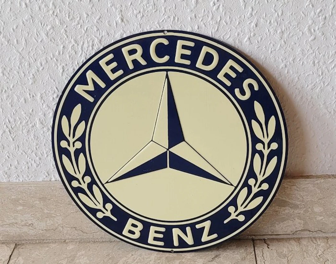 Mercedes-Benz - Mercedes Benz - Sign - Steel