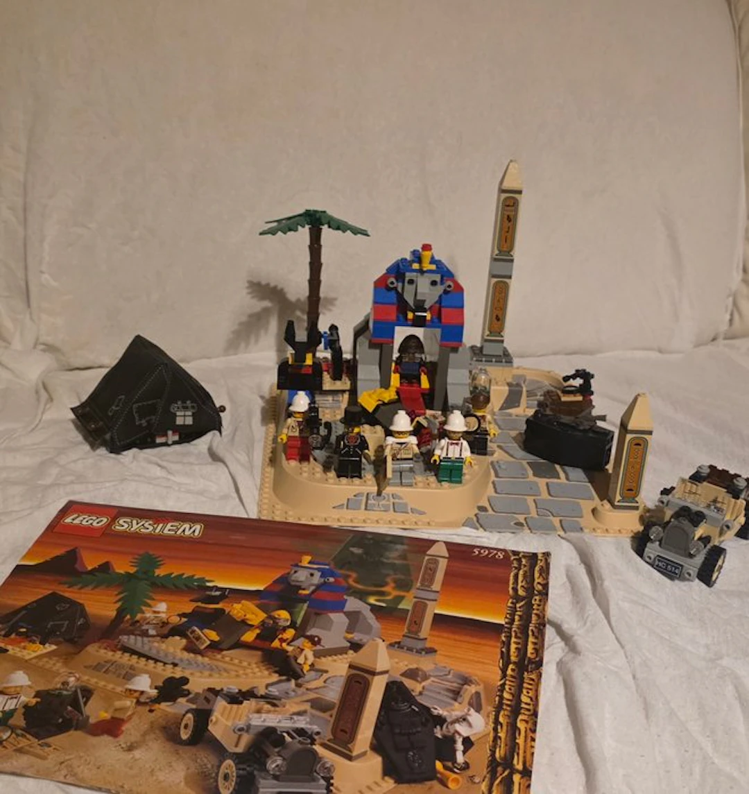 LEGO Set - 5978 - Adventurers - Sphinx secret