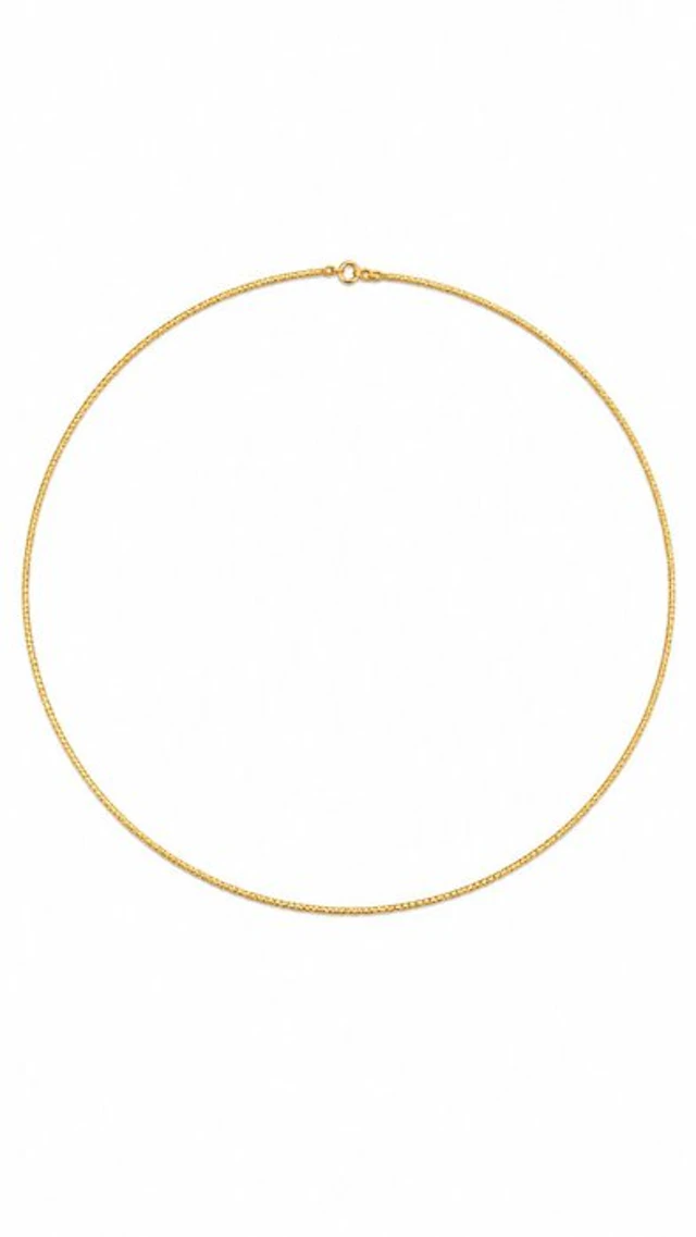 Necklace - 18 kt. Yellow gold - Rigid necklace - 2.50 g