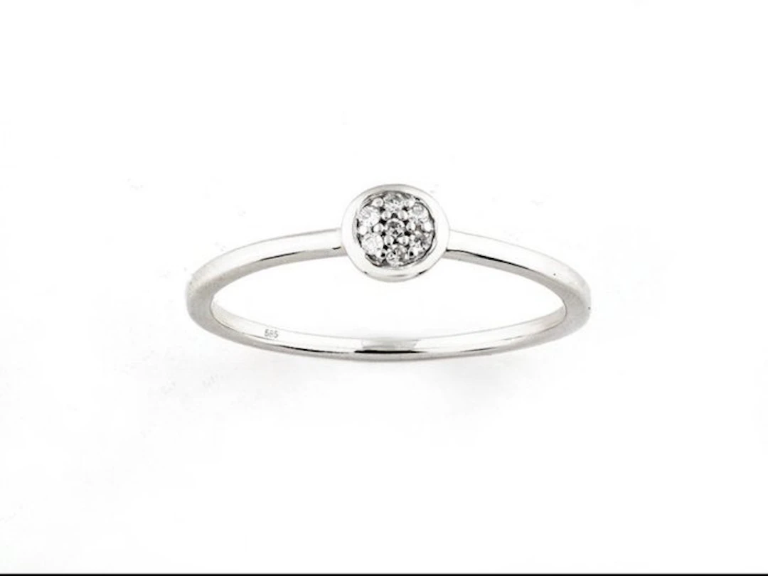 No reserve price - Ring - 14 kt