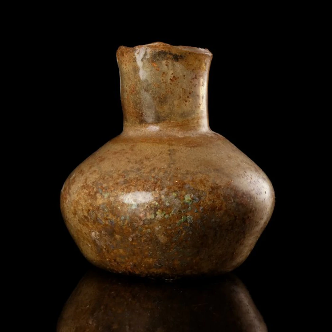 Ancient Roman, Empire Glass Bottle