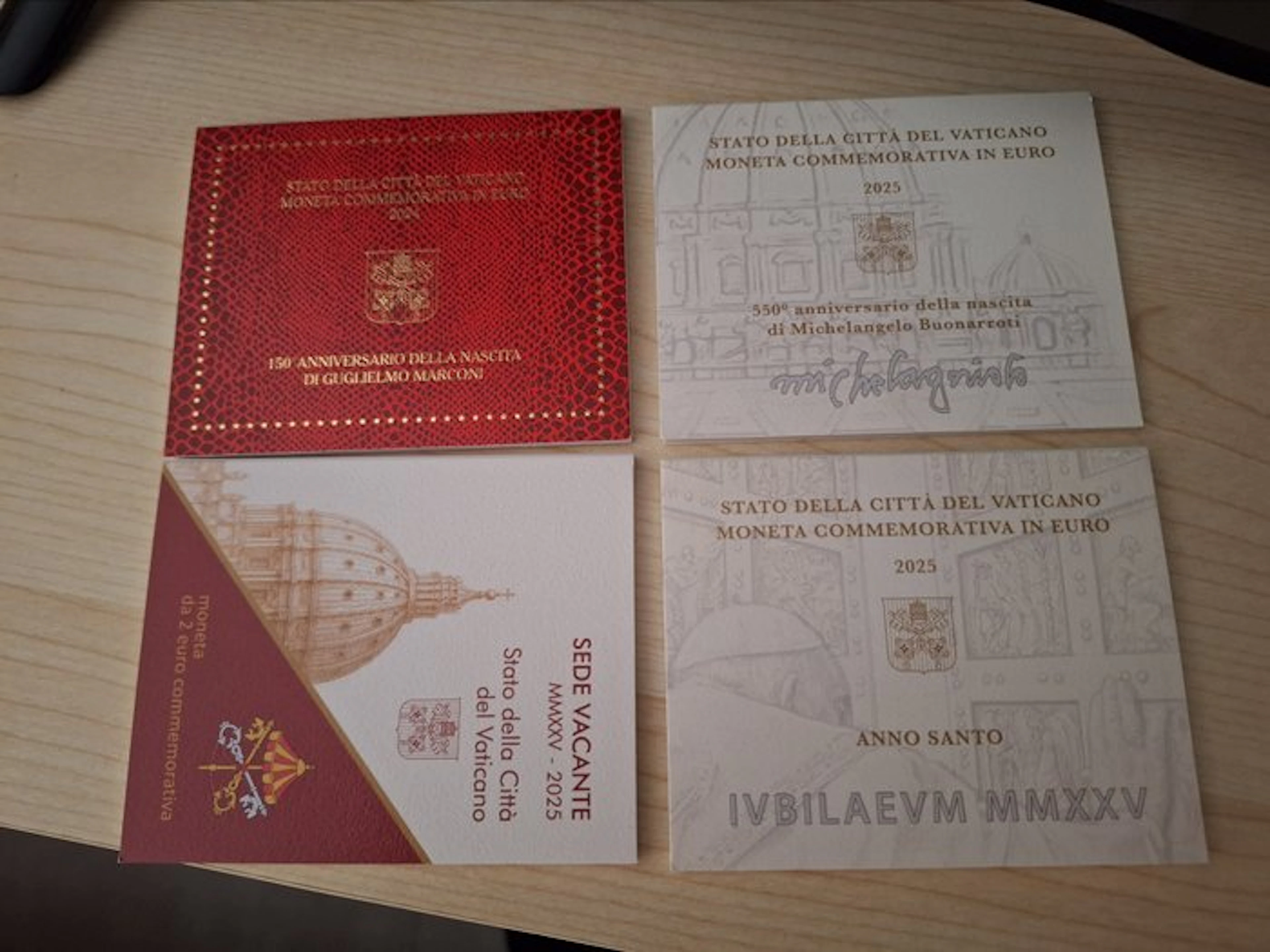 Vatican. 2 Euro 2024/2025 (4 monete)