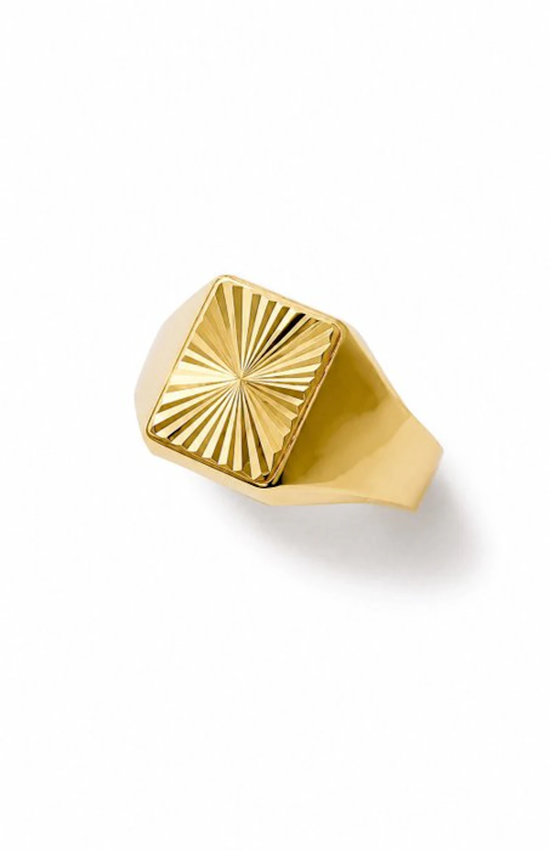 No reserve price - Ring - 18 kt. Yellow gold - Ring size 19 - 1.5/1.6 g