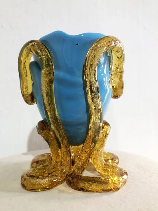 Fish Design - Corsi Design - Gaetano Pesce - Vase - Indian Summer - Soft Resin