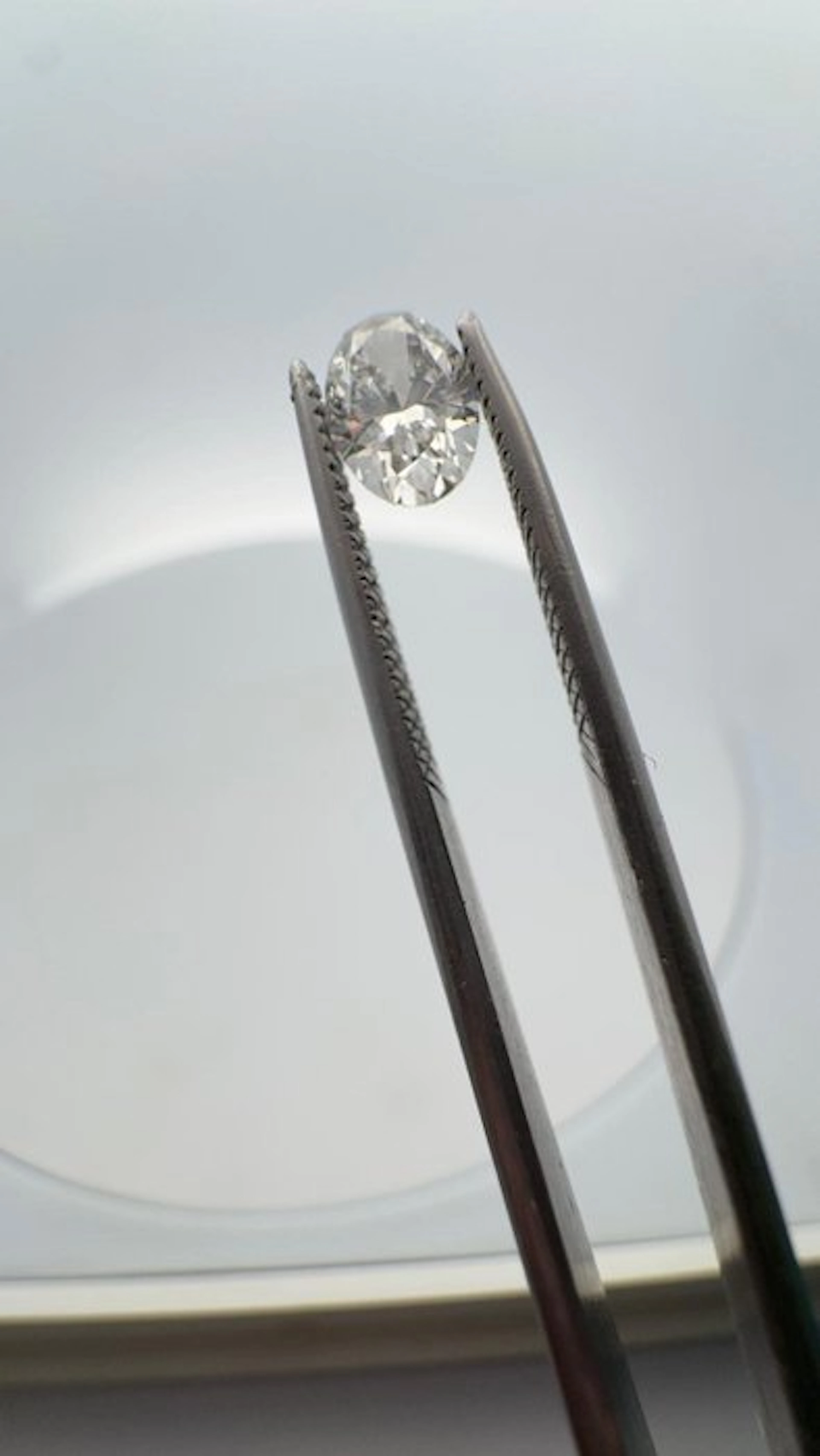 1 pcs Diamond (Natural) - 0.72 ct - Oval - G - VS2...