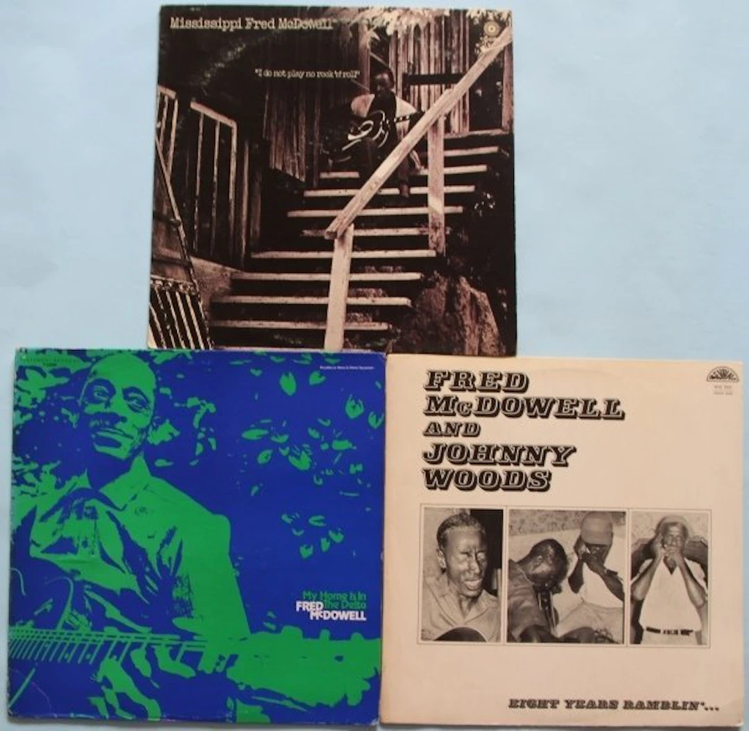 Mississippi Fred McDowell And Johnny Woods - Eight Years...