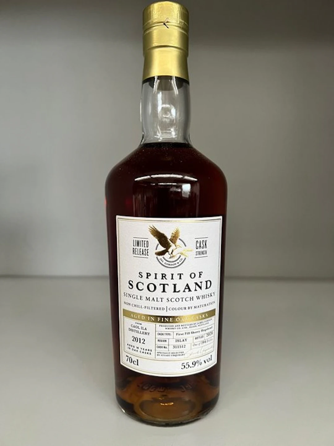 Caol Ila 2012 Spirit of Scotland - Gordon & MacPhail - b. 2026 - 70cl