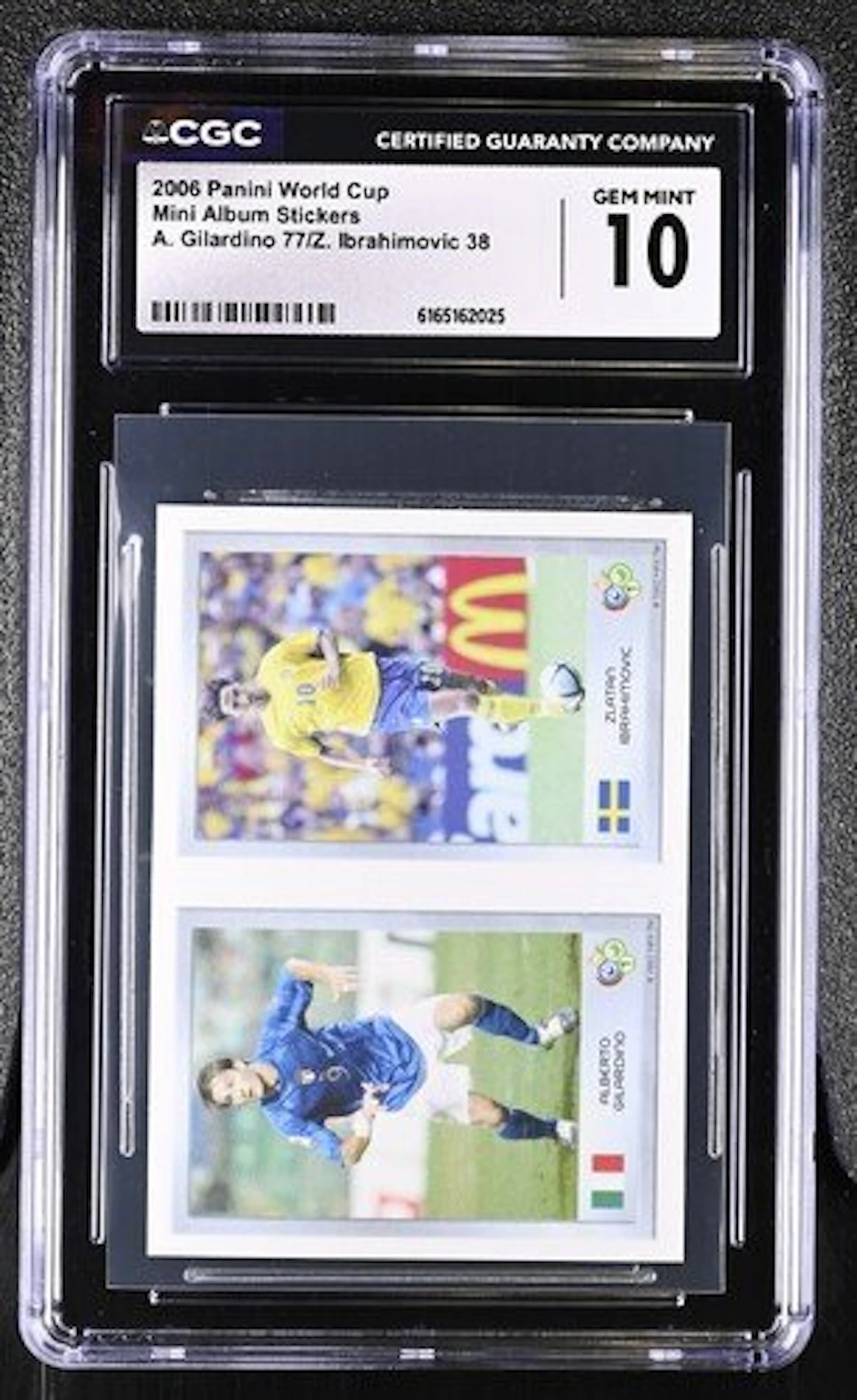 2006 Panini Alessandro Del Piero / Zlatan Ibrahimović...