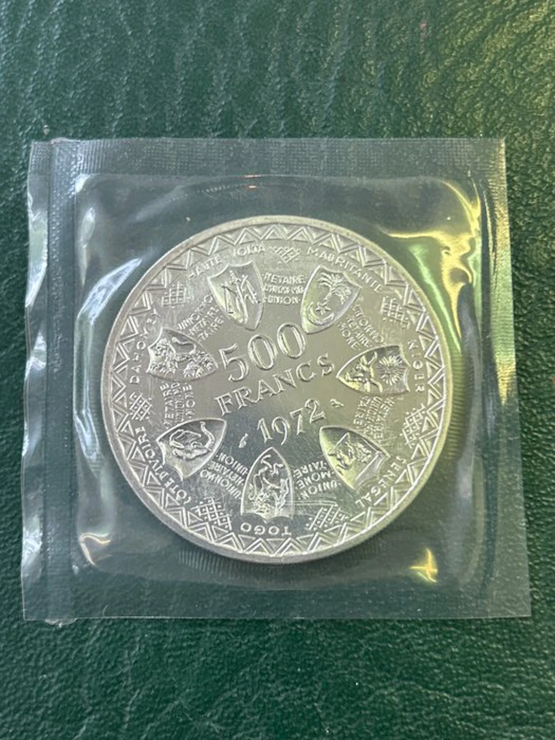 Western African States (BCEAO). 500 Francs 1972 (No reserve price)