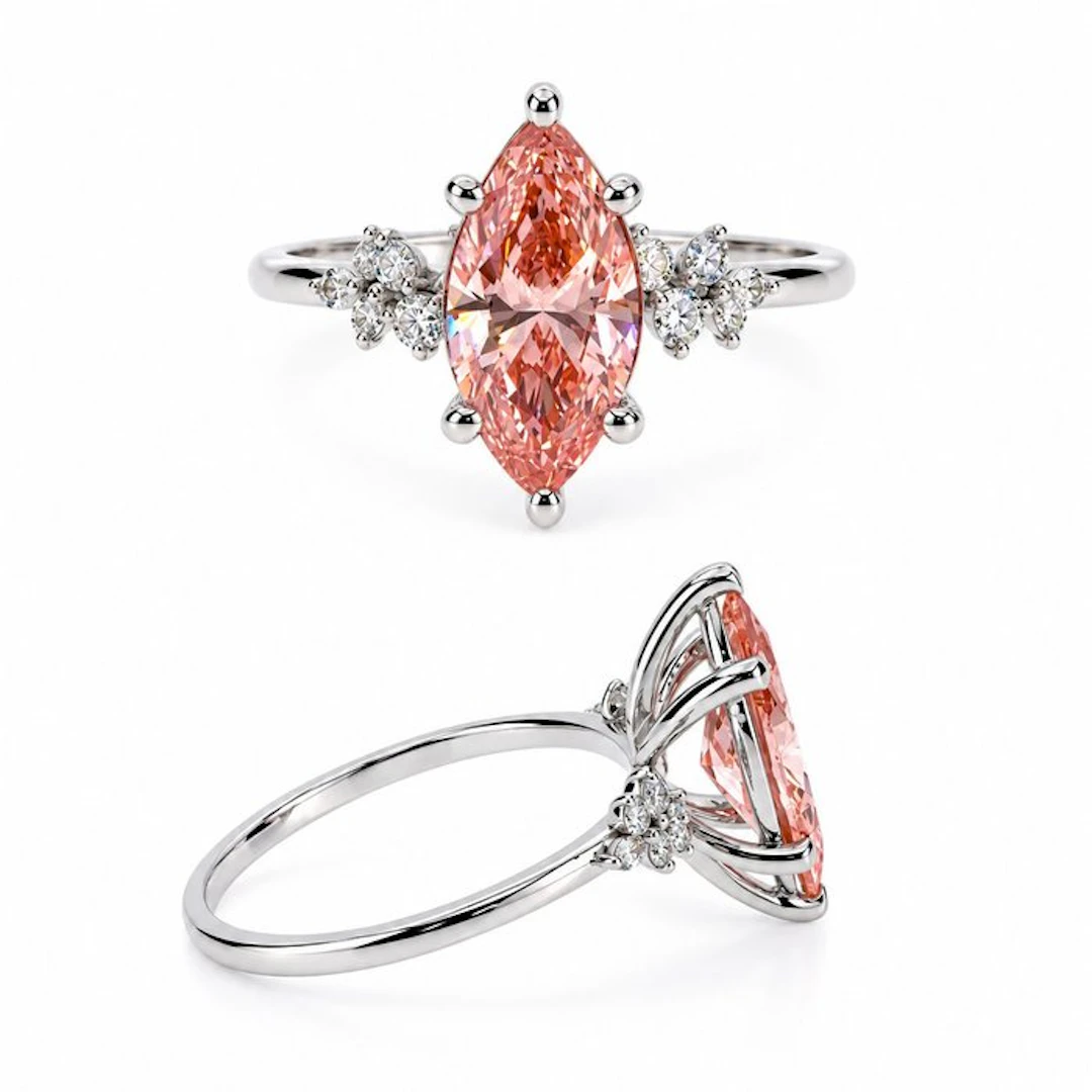 No reserve price - Ring - 14 kt