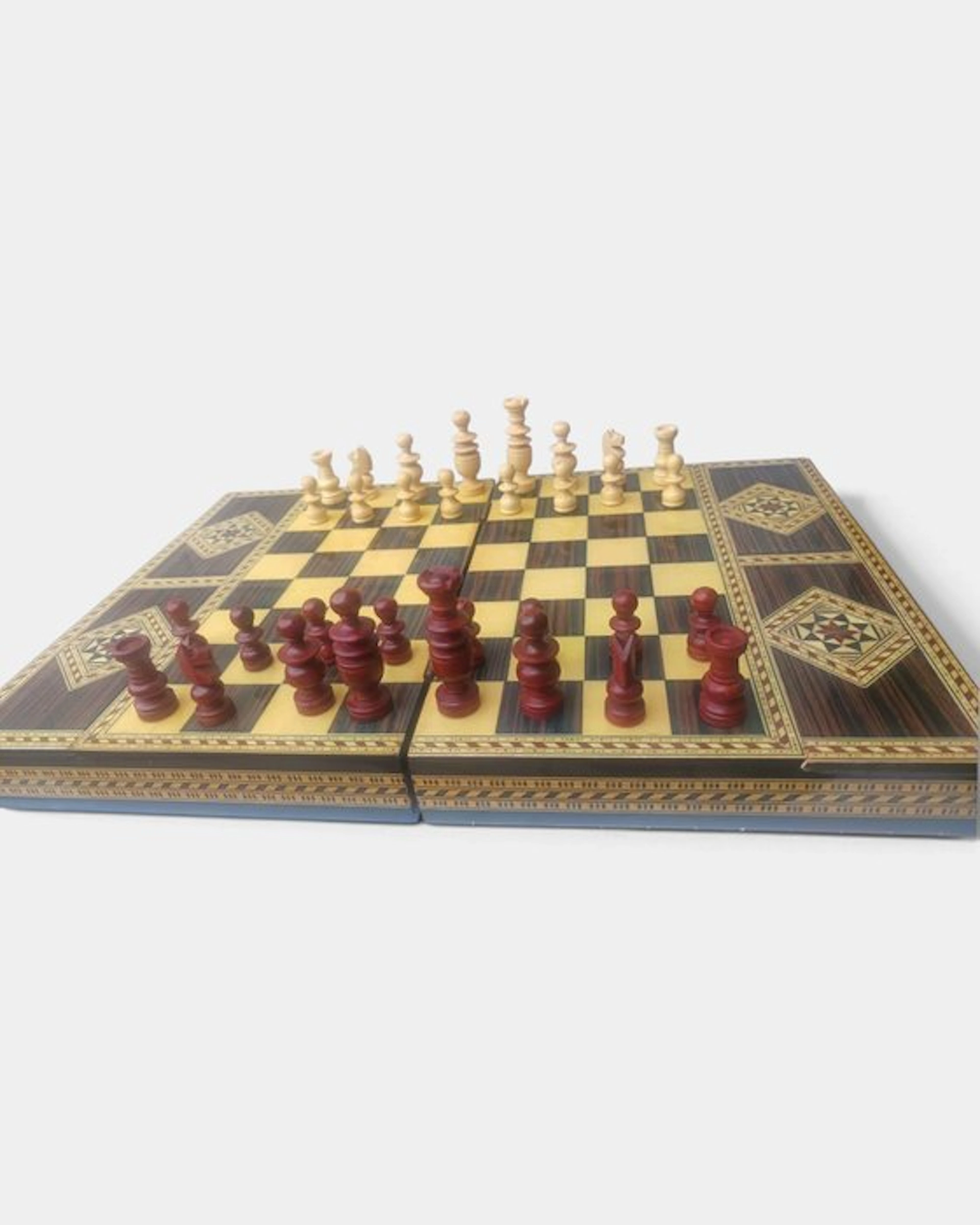 Chess set - Taracea árabe de Granada - Wood