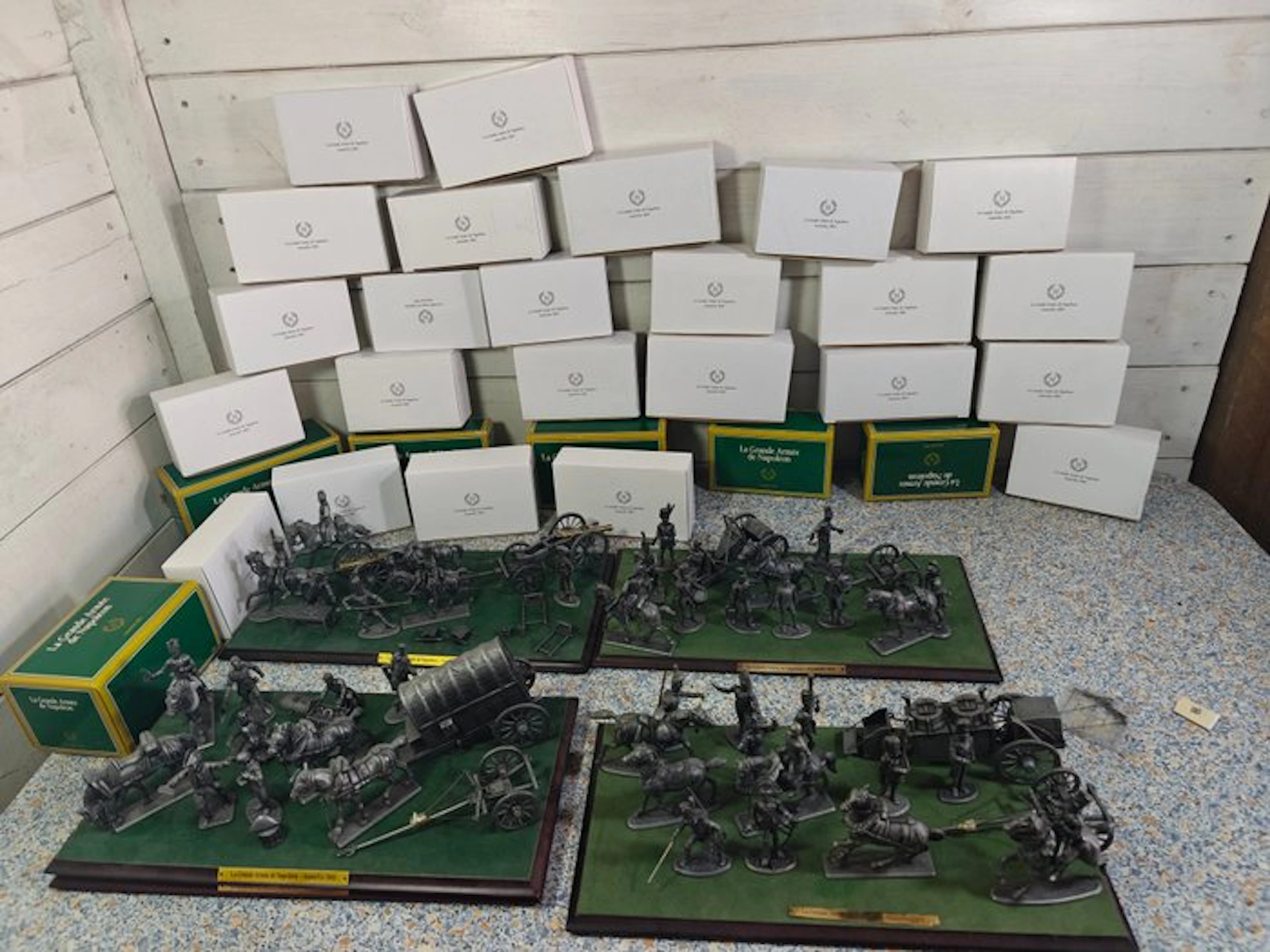 Editions atlas - Tinnen figuurtje - La grande armee de...