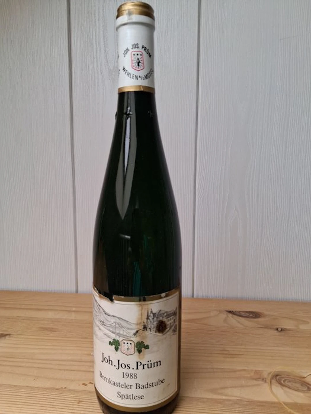 1988 Joh. Jos. Prüm Bernkasteler Badstube - Mosel Spätlese - 1 Bottles (0.75L)