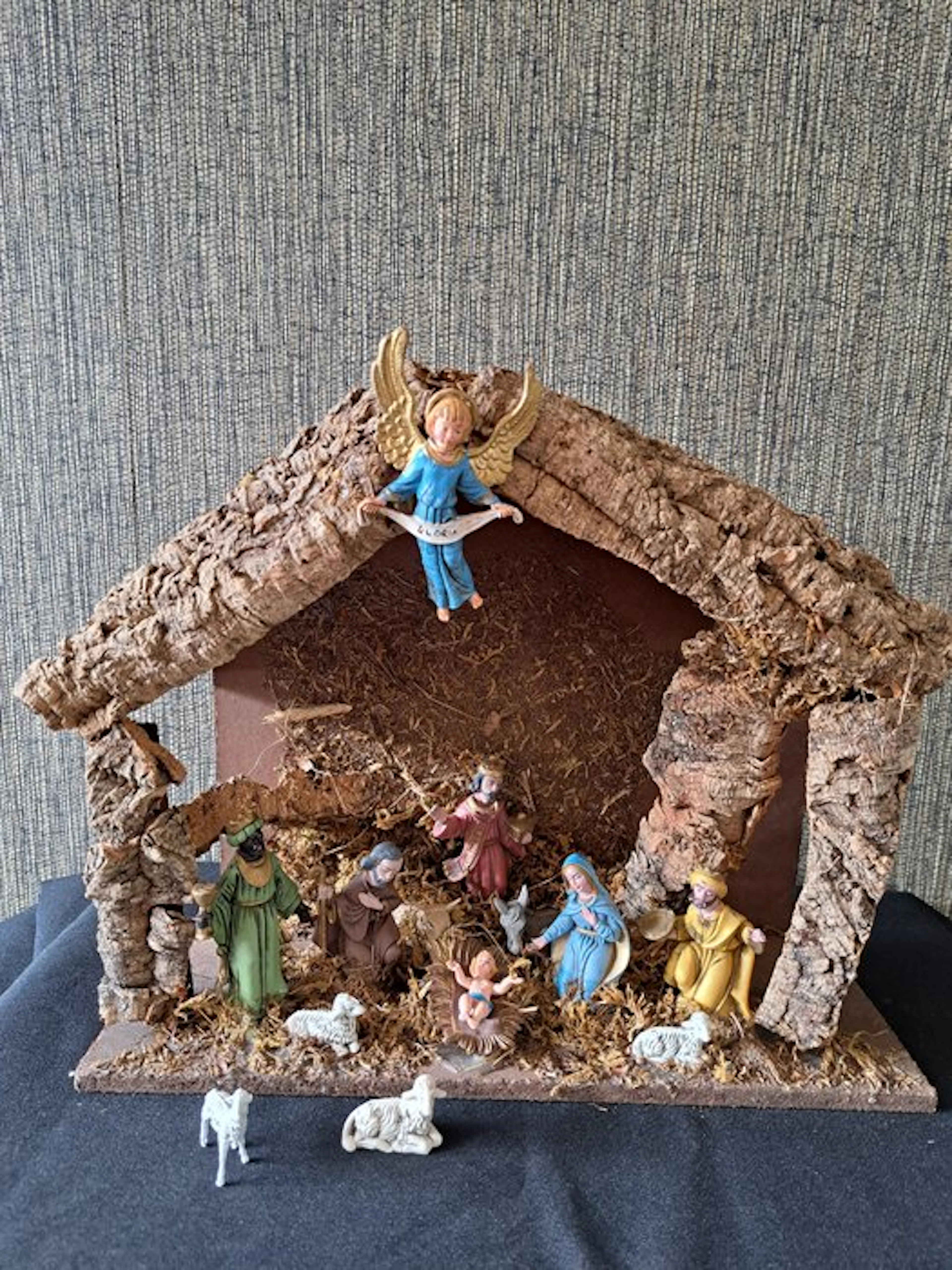 onbekend - Christmas decoration - nativity scene with...