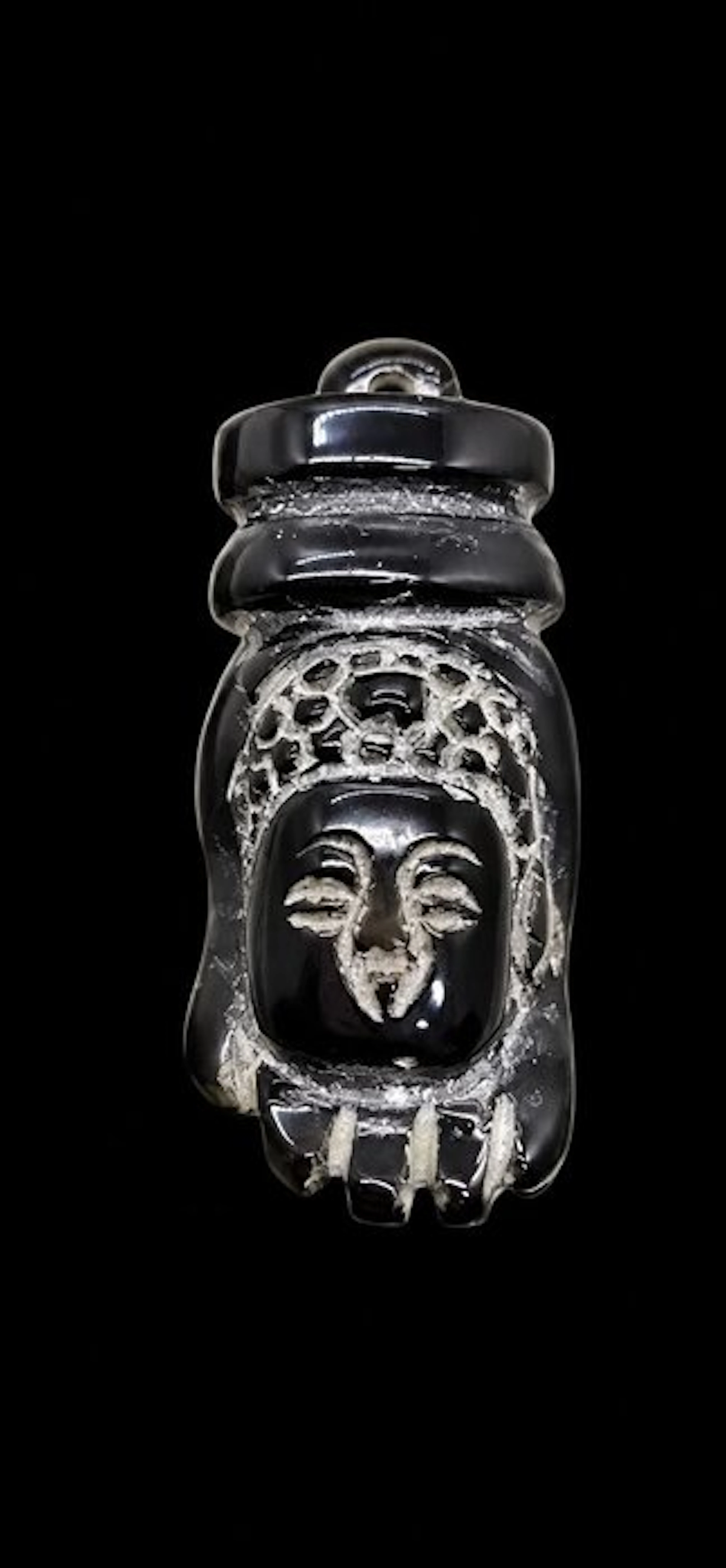 Agate Pendant with Buddha's Hand - Supreme Protection...