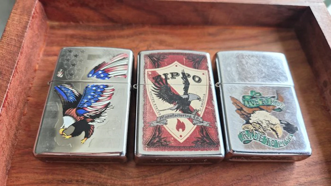 Zippo - Pocket lighter - Steel (stainless) - (3)
