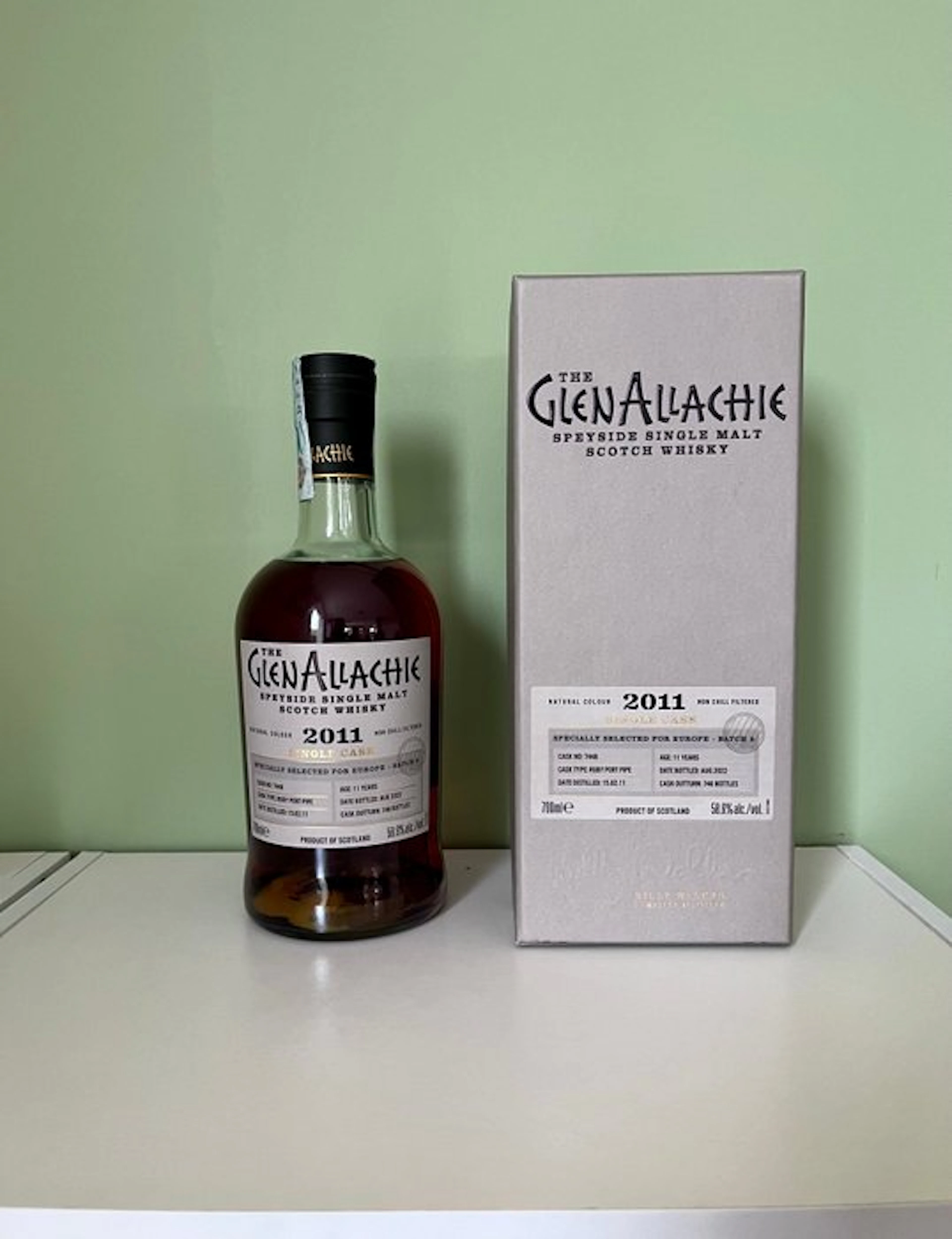 Glenallachie 2011 11 years old Single Cask Batch 5 for Europe - b. 2022 - 700ml