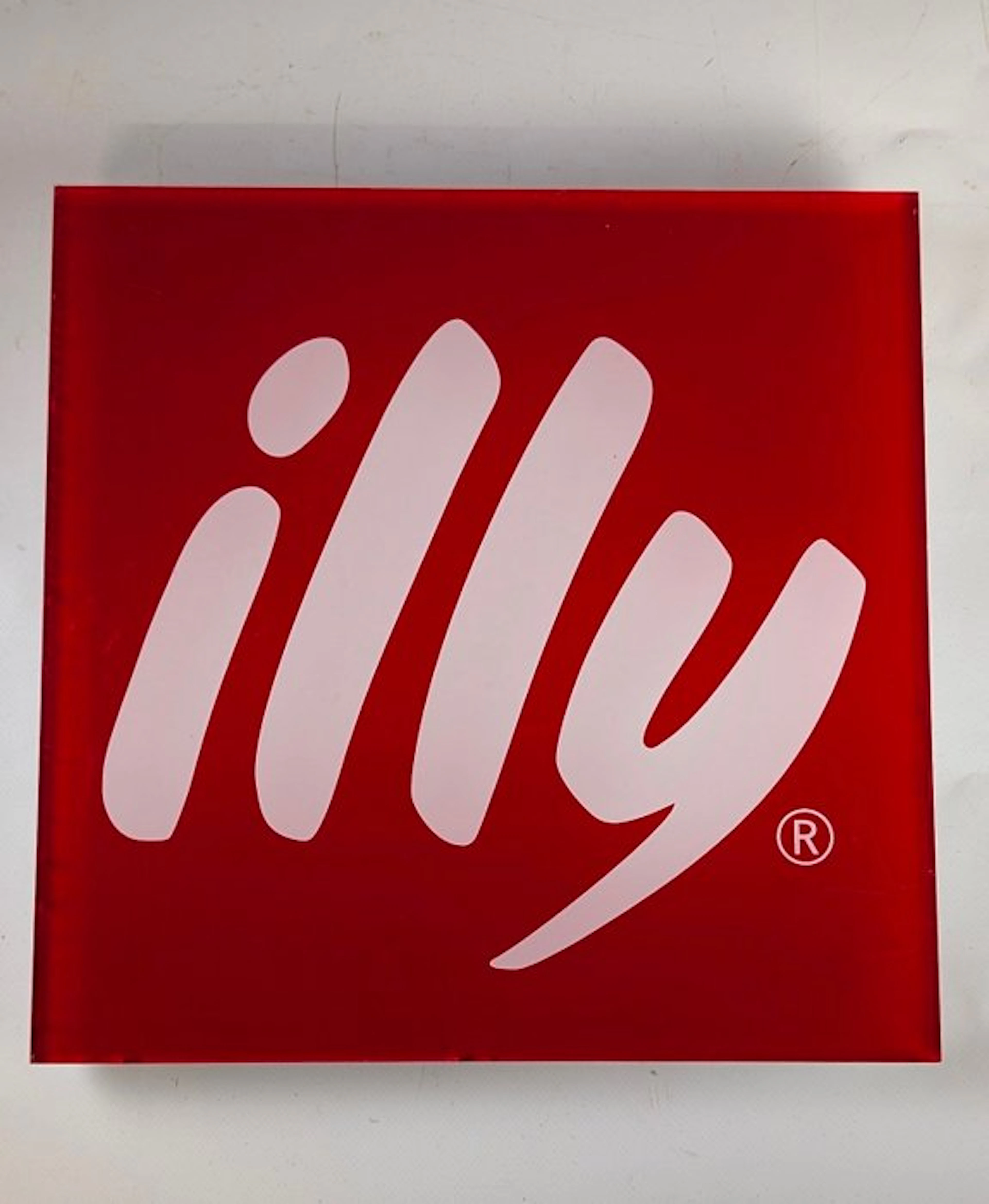 illy - Illy advertising board - Lighted sign - perspex