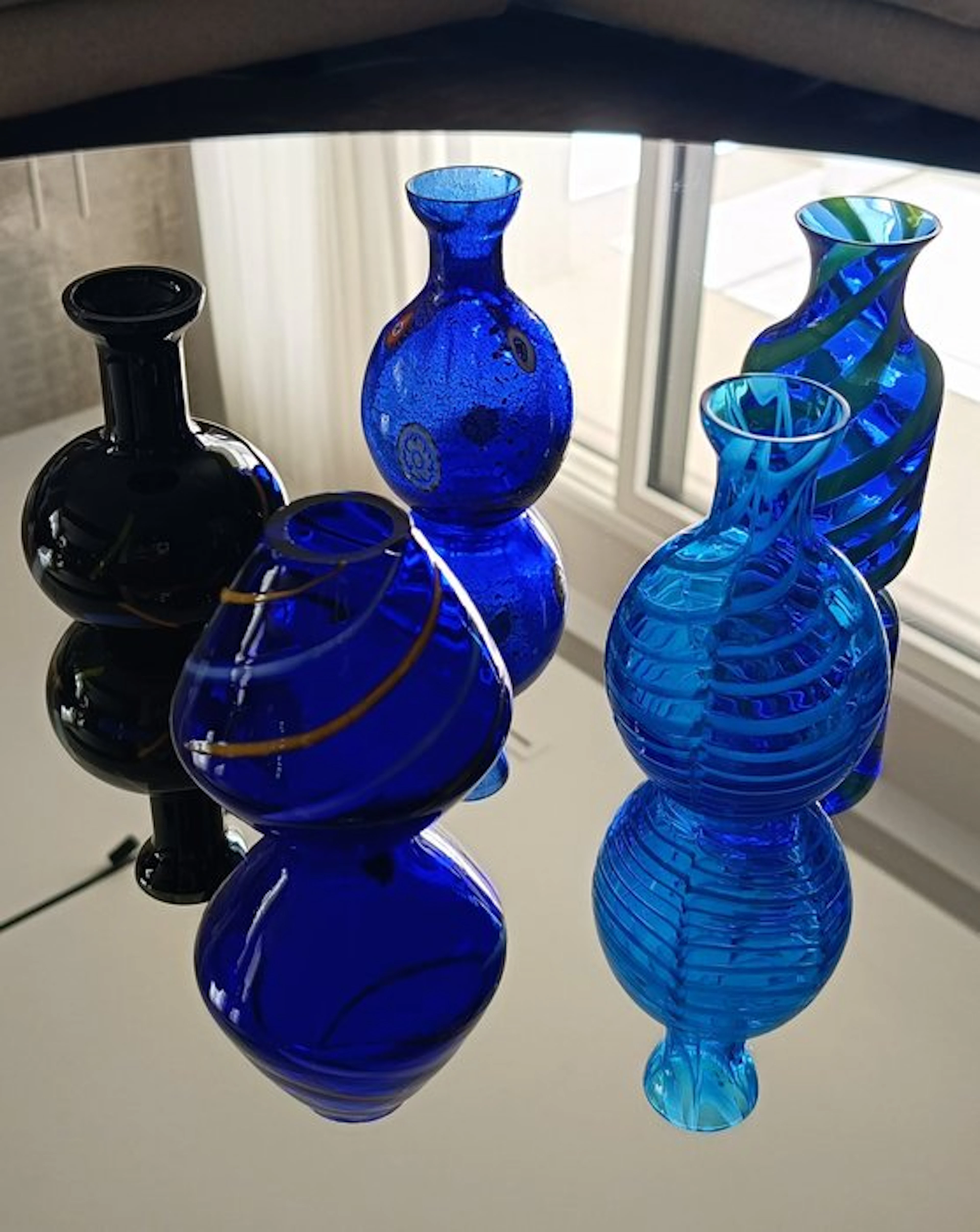 Perfume flask (5) - Glass