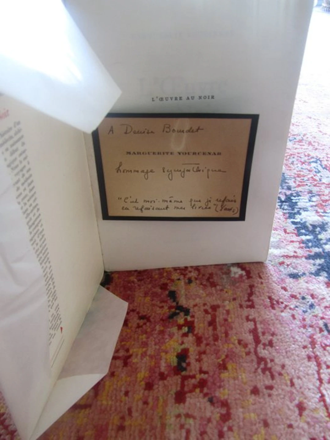Marguerite YOURCENAR - L'Œuvre au noir [avec carte de...