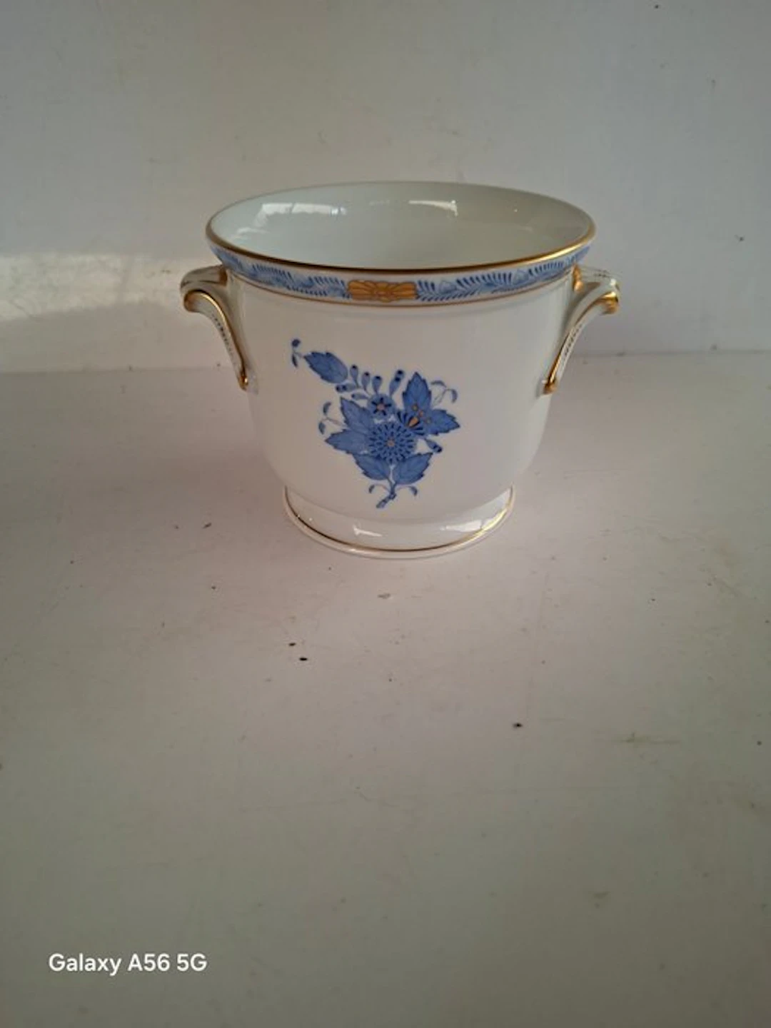 Vase - Apponyi Blue or Chinese Bouquet Blue - Porcelain