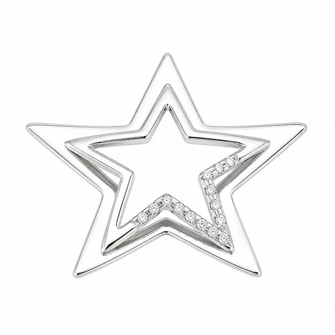 Comete - Pendant - 18 kt