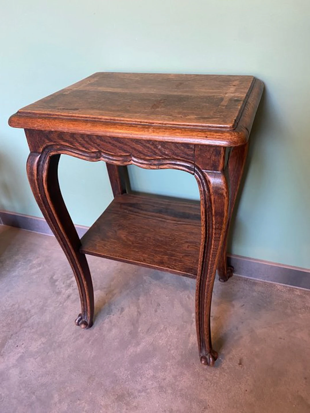 Side table - Oak - Louis XV side table