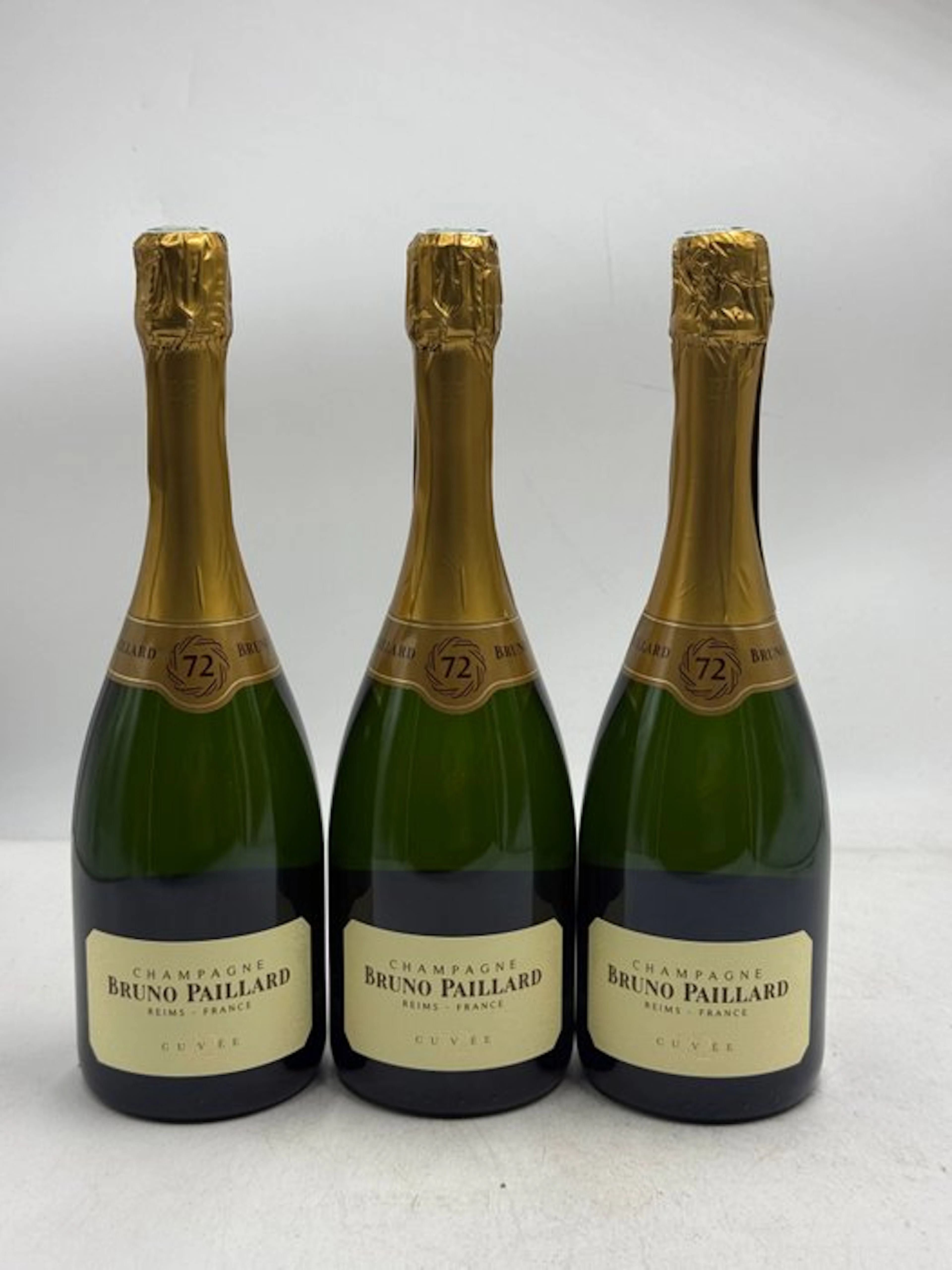 Bruno Paillard, Cuvée 72 - Champagne Extra Brut - 3 Bottles (0.75L)