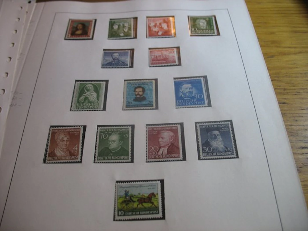 Germany, Federal Republic - 1952–1954 mint (never hinged)
