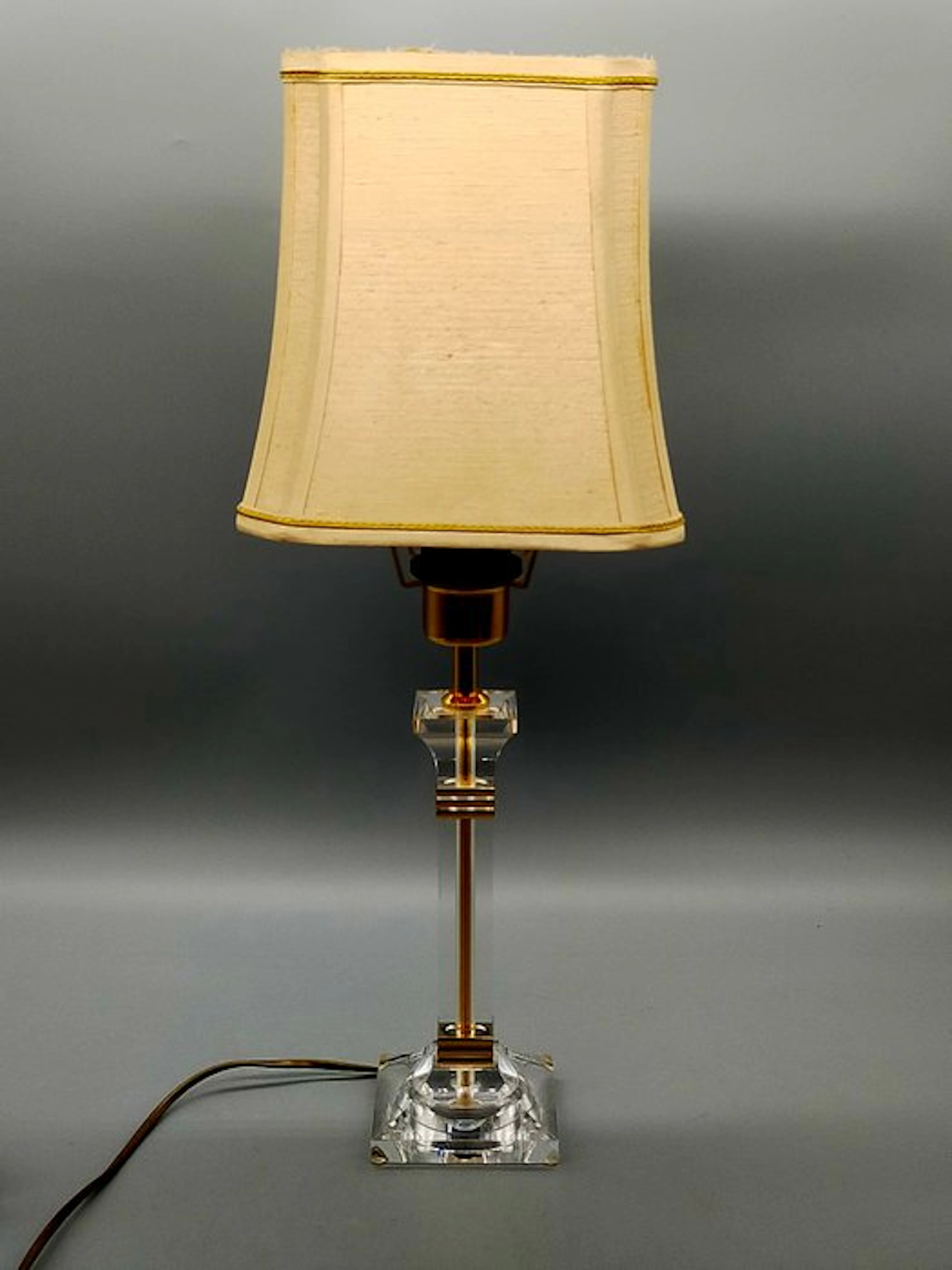 Nachtmann - Table lamp - Table lamp – plastic & brass - plastic, Brass