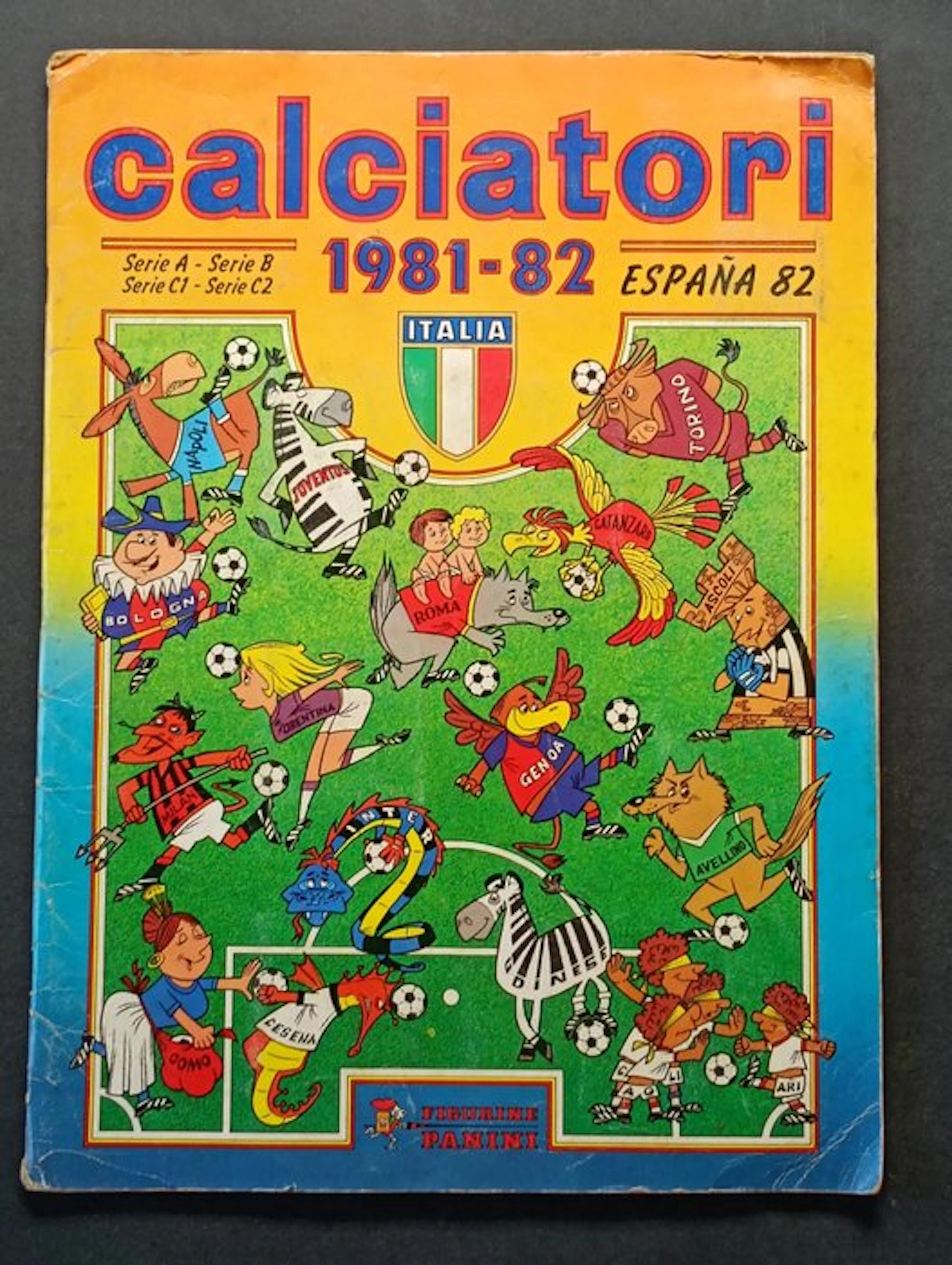 Panini Calciatori 1981-82 - 1 Complete album - Light Played (LP)