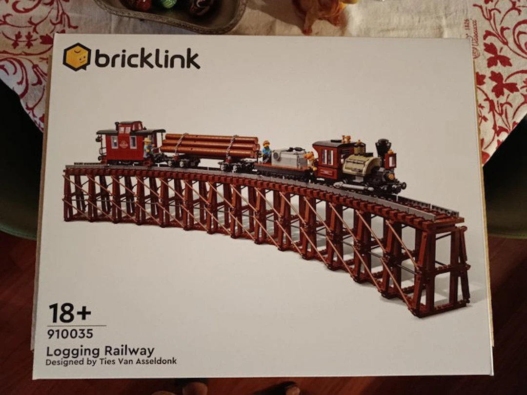 LEGO Set - BrickLink Designer Program - 910035 Logging Railway