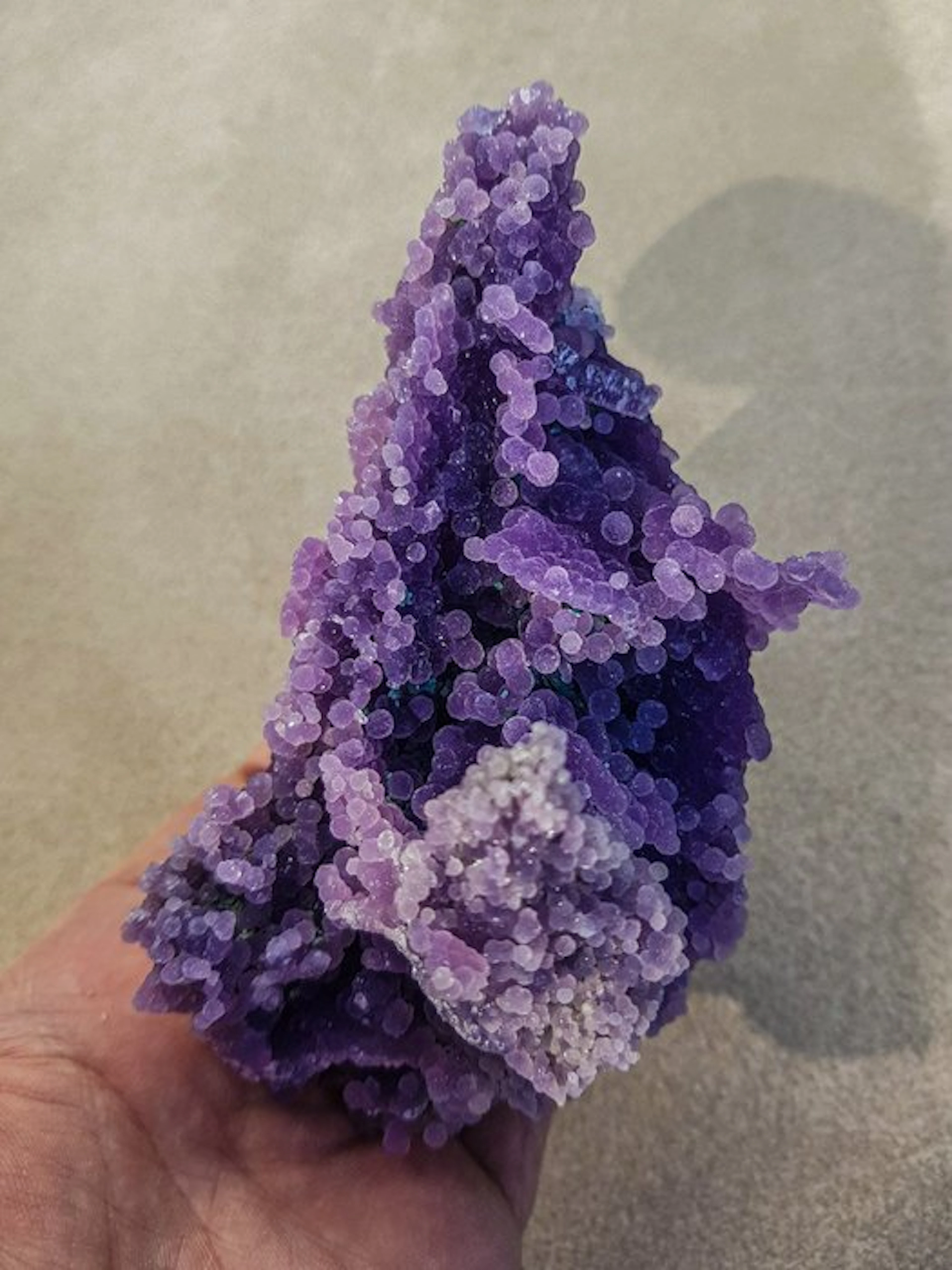 HQ Grape Agate Lavender Crystal Cluster Crystal cluster...