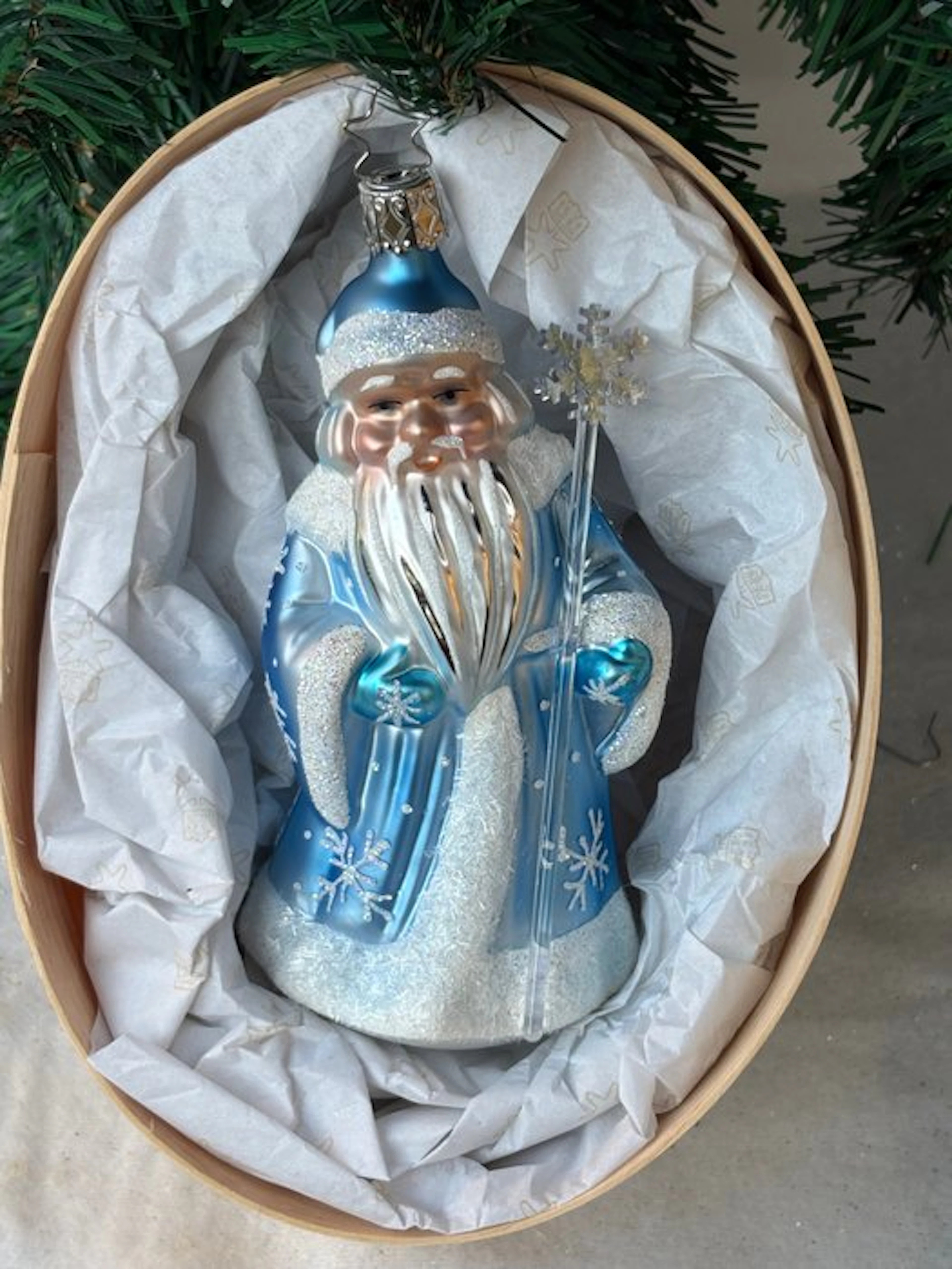 B.Muller - Christmas baubles Inge-Glas: jaareditie 2026, Vadertje