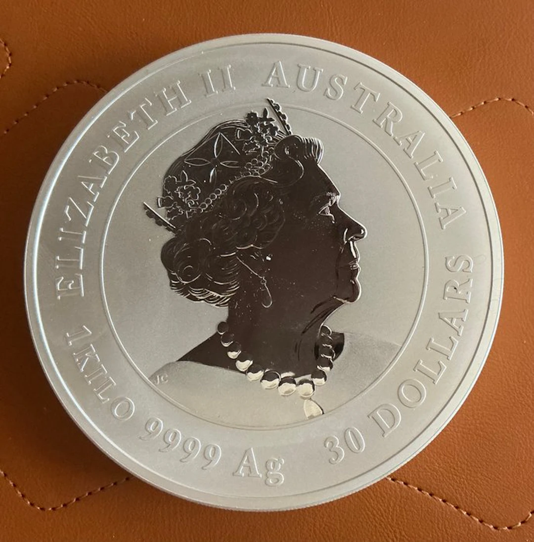 Australia. 30 Dollars 2021 - Elizabeth II - 1kg 0.999 Silver