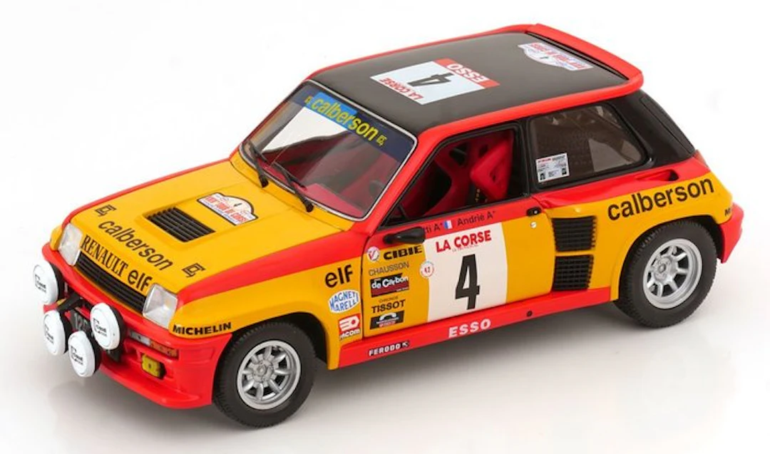Solido 1:18 - Model car - Renault 5 Turbo No.4