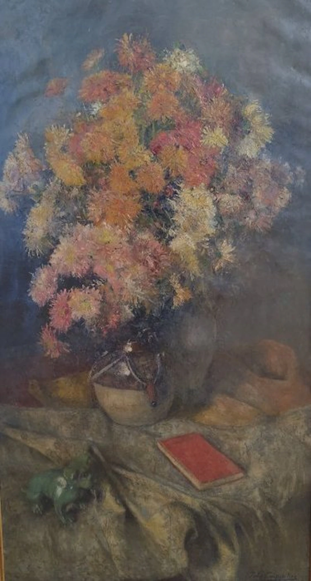 Félix Carpentier (XIX-XX) - Vase de Fleurs