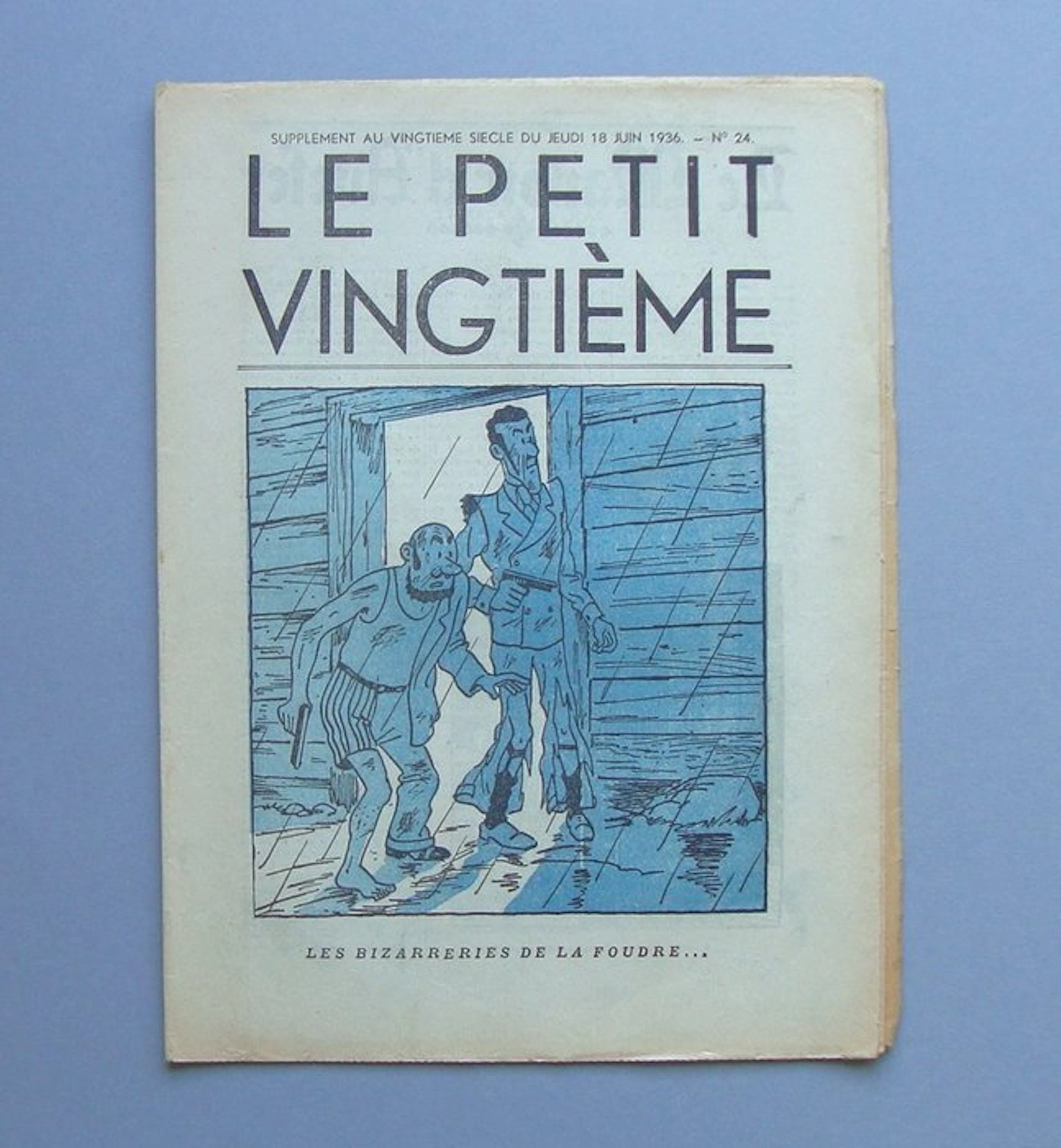 Le Petit Vingtième n°24 - Tintin – L´Oreille Cassée - 1936