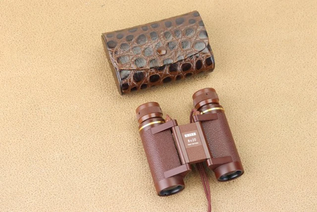 Binoculars - ZEISS 8x20 Gold/Brown pocketverrekijker...