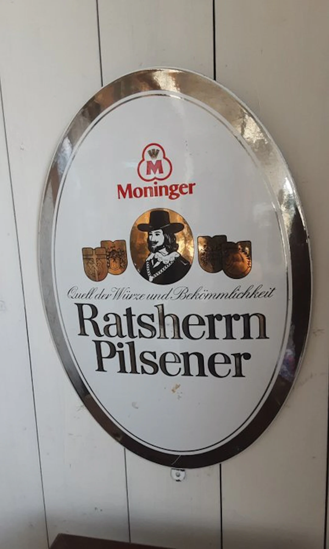 email - konig pilsner - Advertising sign - Enamel
