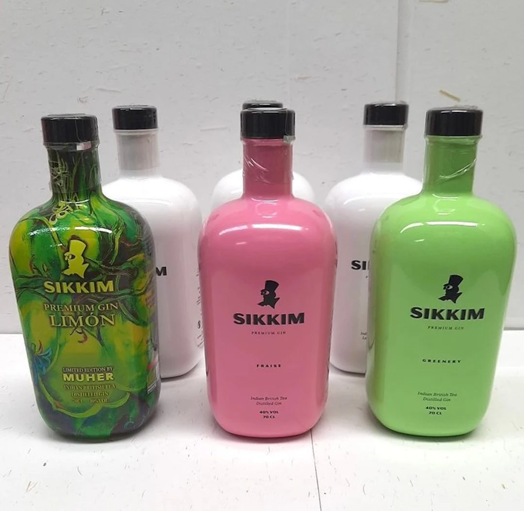 Sikkim - Limón, Fraise, Greenery + Privée - 70cl - 6 bottles