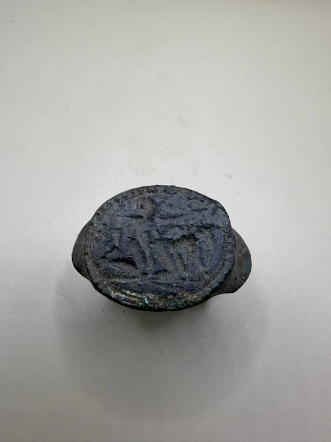 Ancient Roman Bronze finger ring