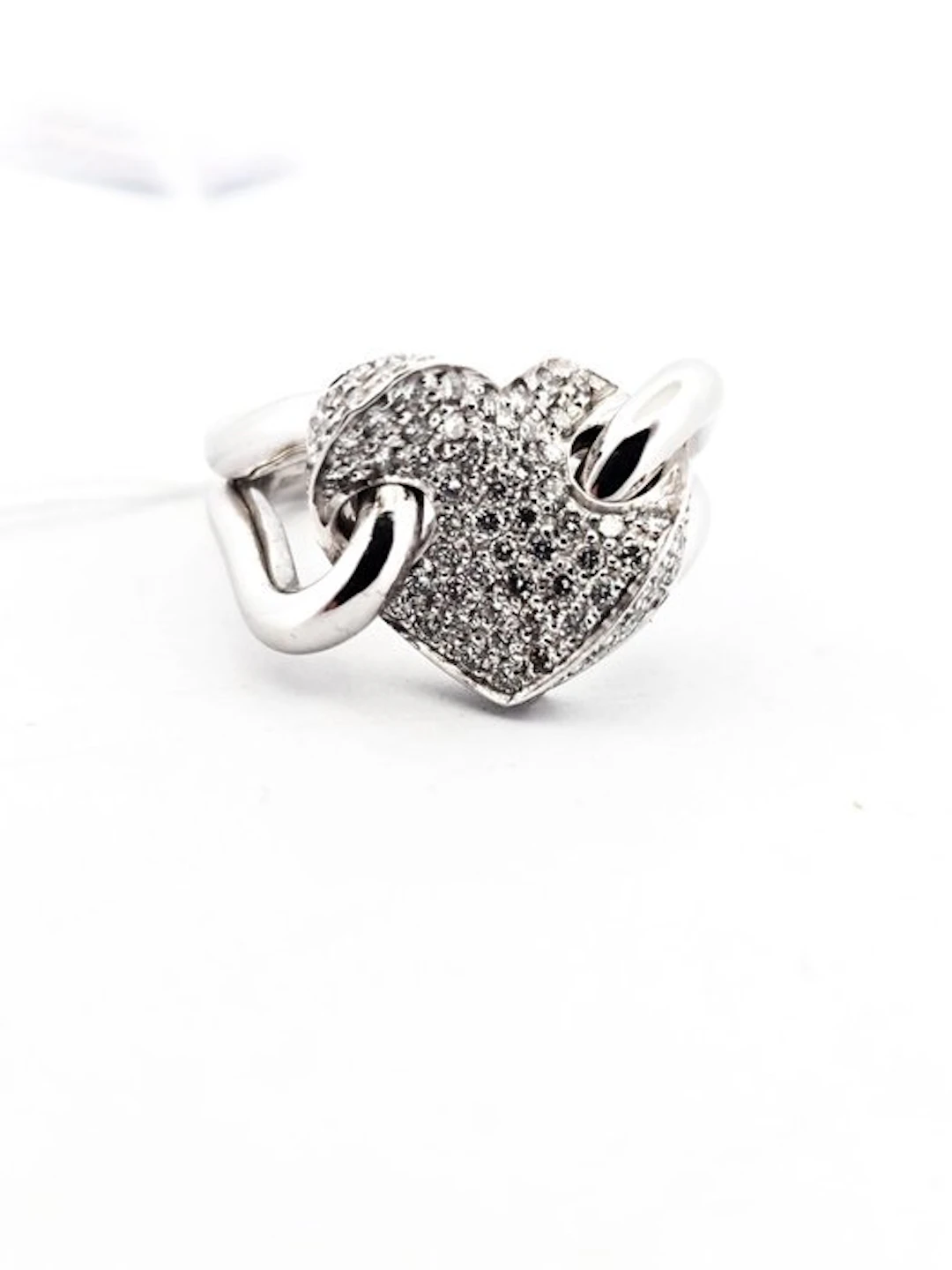 Ring - 18 kt. White gold - 1.50ct. tw. Diamond (Natural)