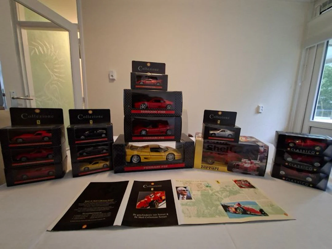 Shell Collezione 1:38 - Model car (15) - Ferrari diverse modellen set