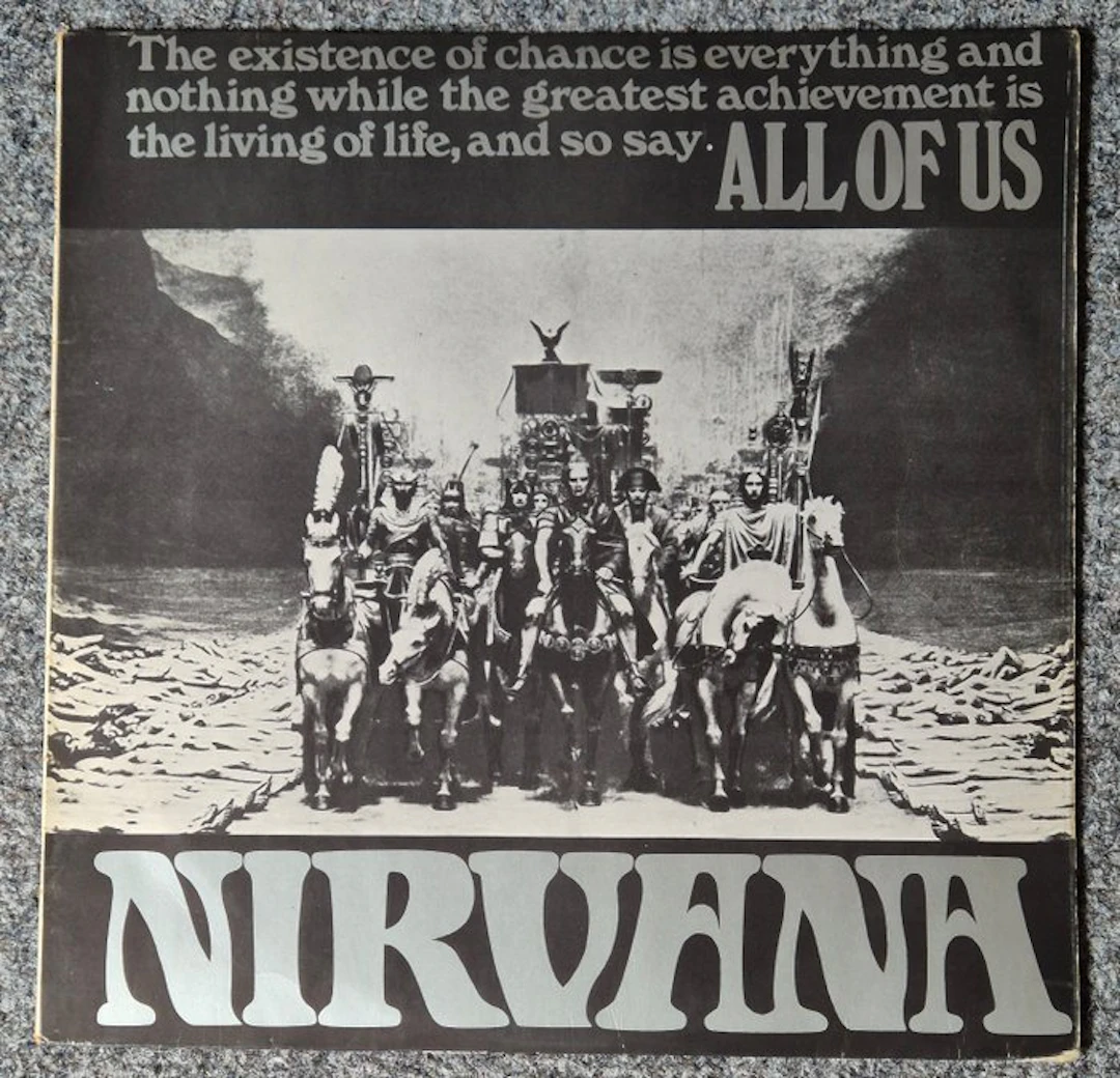 Nirvana - All of Us - LP - Island Bulls Eye labels - 1968