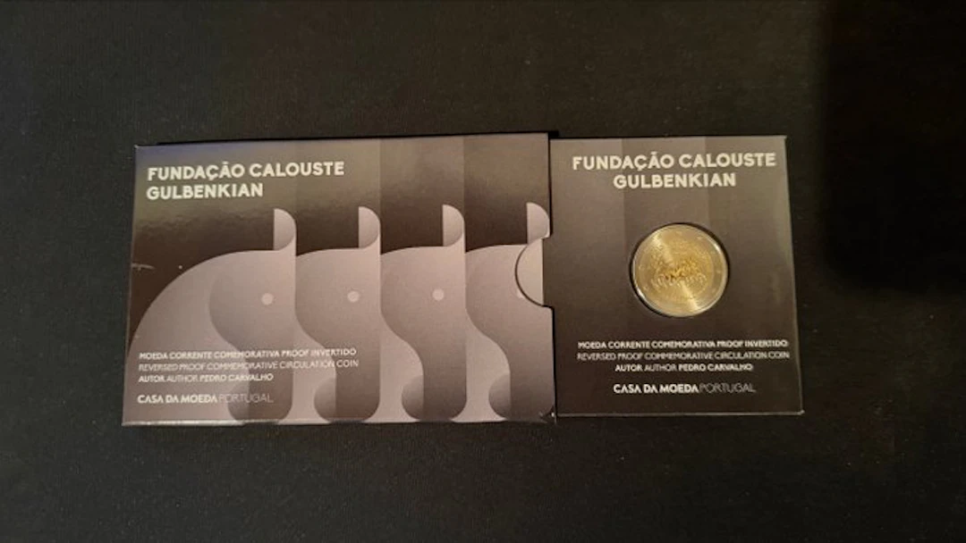 Portugal. 2 Euro 2026 "Calouste Gulbenkian" Reverse Proof (No reserve price)