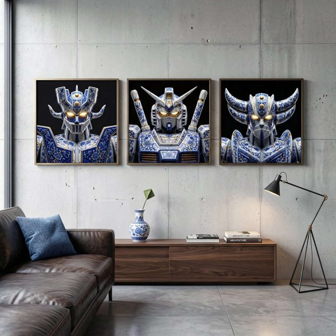 Artxlife - Mazinga Z Goldrake & Gundam, Kintsugi Reborn Set