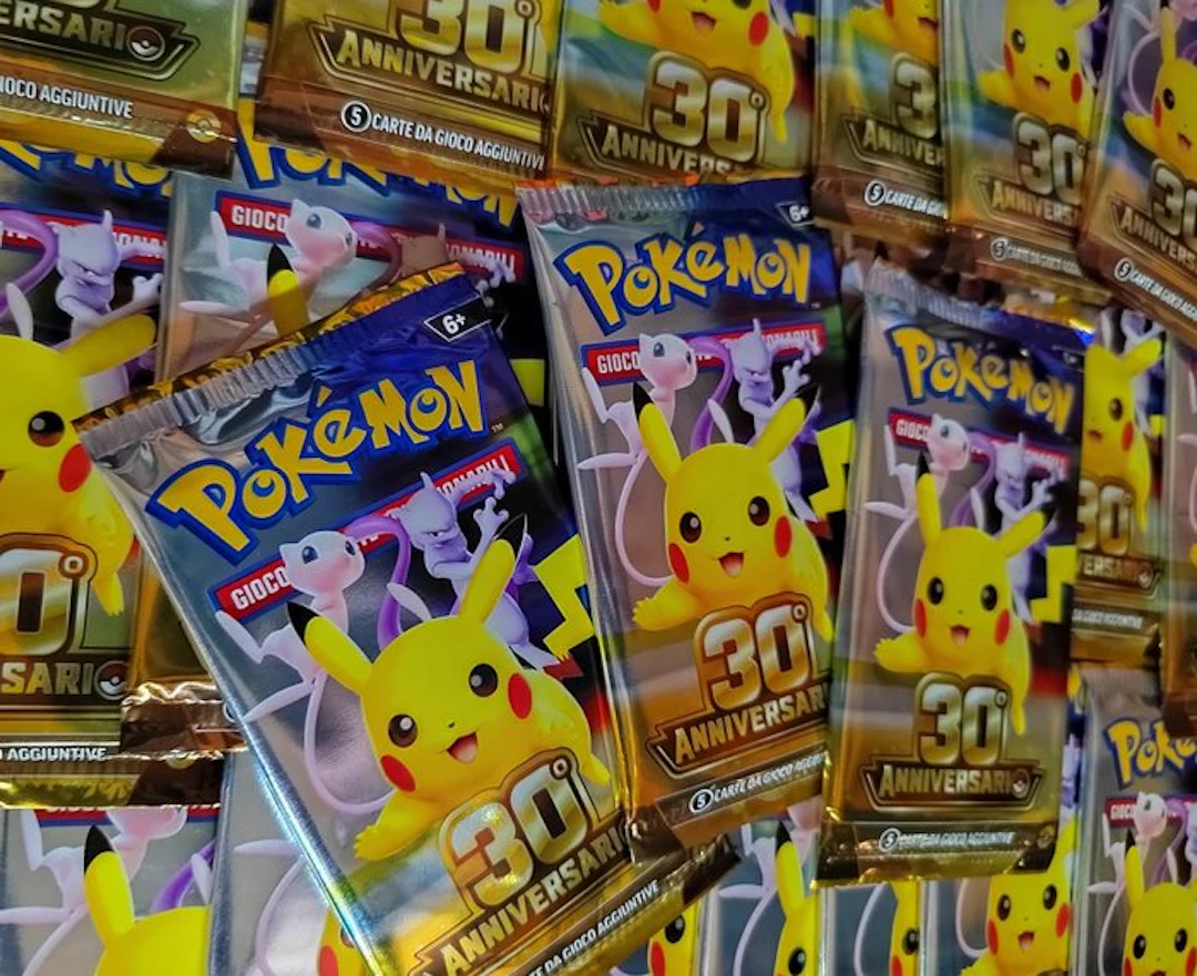 Pokémon - 10 Booster pack - 30th Anniversario Pokémon